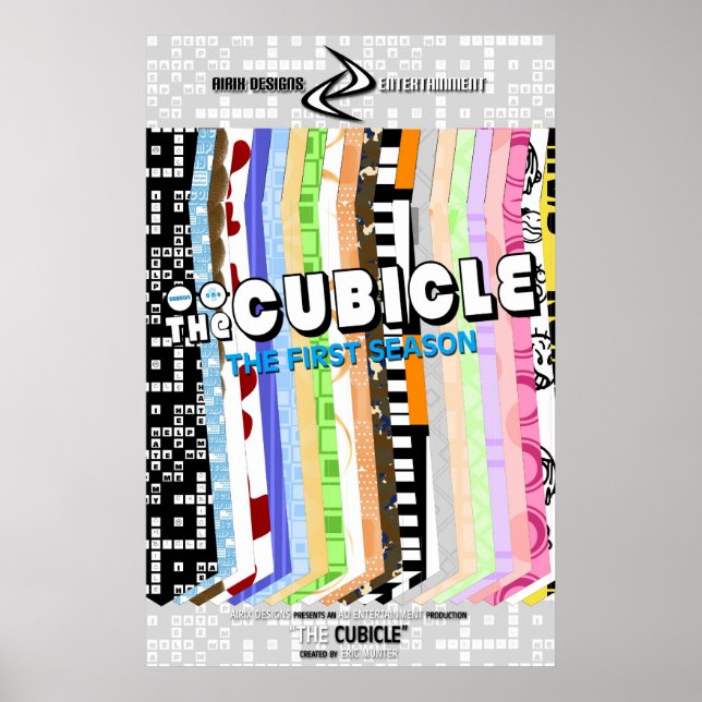 Póster poster de la primera temporada de "the CUBICLE" (Frente)