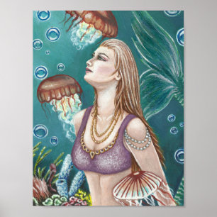 Póster Poster de la Princesa del Mar