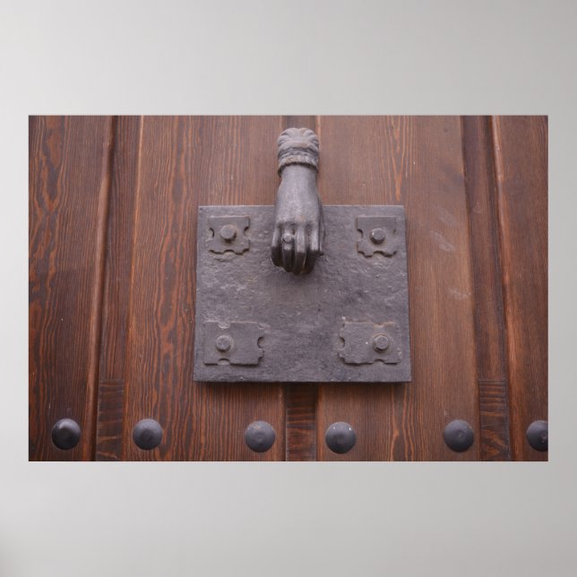 Póster Poster de la puerta de bronce (Frente)