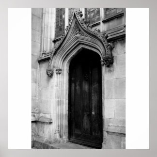 Póster Poster de la puerta de la catedral