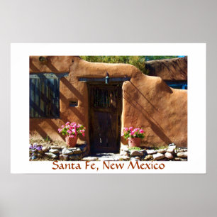 Póster Poster de la puerta de Santa Fe