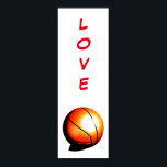 Póster Poster de la puerta del baloncesto Pop Art Love<br><div class="desc">Impresiones de Posters motivacionales deportivos - Fotografía de baloncesto de arte informático</div>