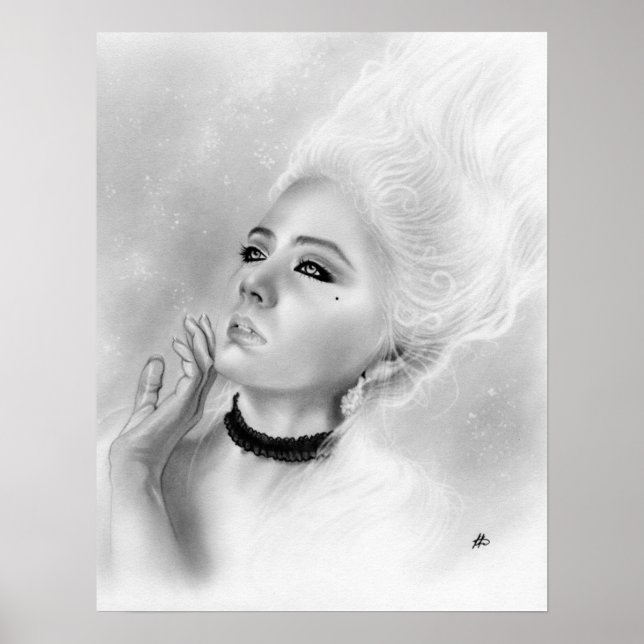 Póster Poster de la Reina Marie Antoinette (Frente)