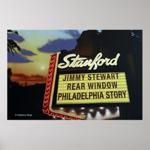 Póster Poster de la reproducción de la pintura del teatr