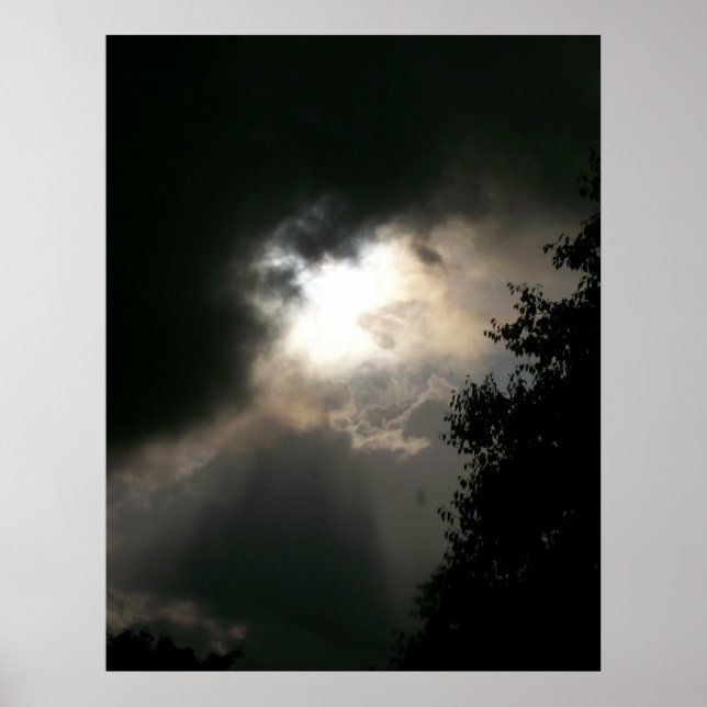 Póster Poster de la respiración de Dios (Frente)