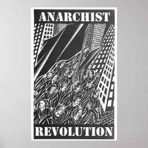 Póster Poster de la Revolución Anarquista