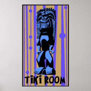 Póster Poster de la sala Tiki