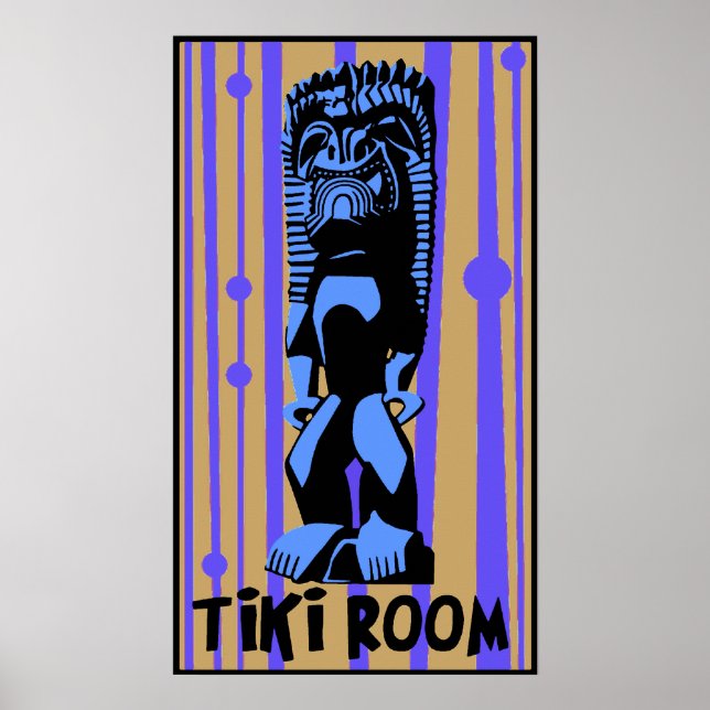 Póster Poster de la sala Tiki (Frente)