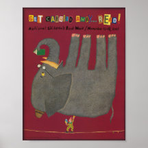 poster de la Semana del Libro Infantil 2001