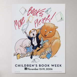 Póster poster de la Semana del Libro Infantil 2006