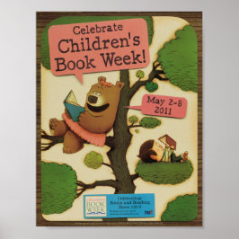 Póster poster de la Semana del Libro Infantil 2011