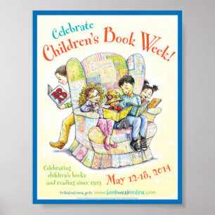 Póster poster de la Semana del Libro Infantil 2014