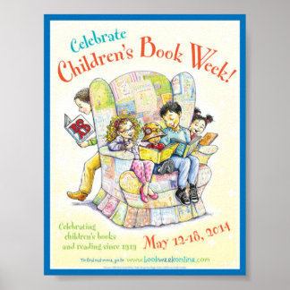 Póster poster de la Semana del Libro Infantil 2014