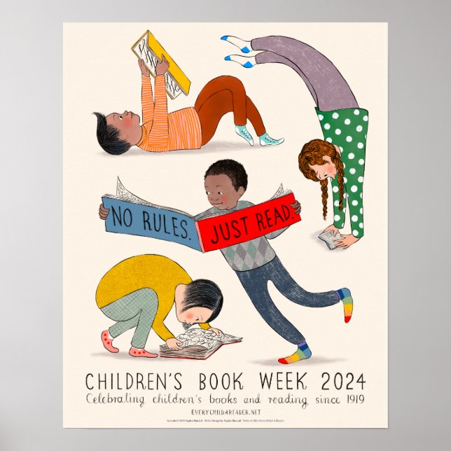 Póster poster de la Semana del Libro Infantil ​ 2024 (Frente)