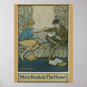 Póster poster de la Semana del Libro Infantil de 1924