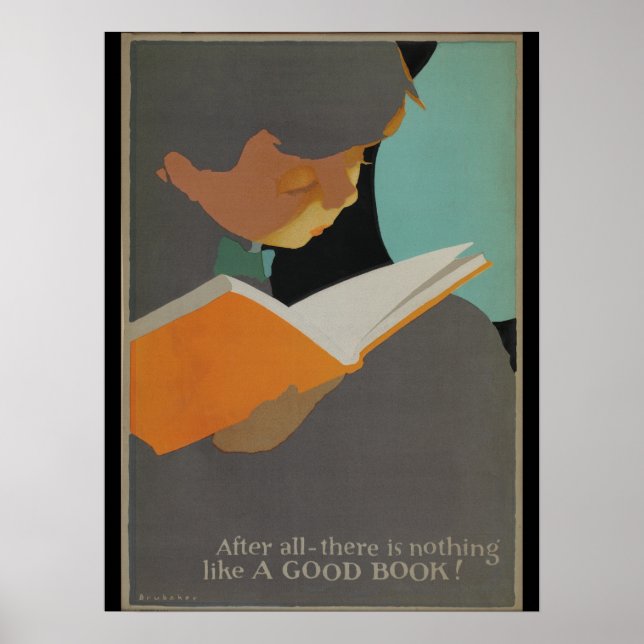 Póster poster de la Semana del Libro Infantil de 1925 (Frente)