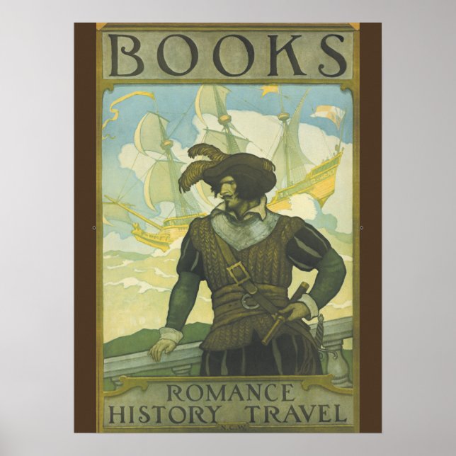 Póster poster de la Semana del Libro Infantil de 1927 (Frente)