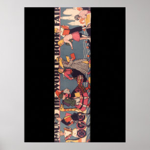 Póster poster de la Semana del Libro Infantil de 1931