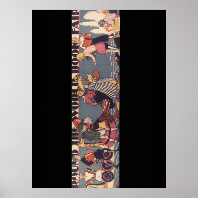 Póster poster de la Semana del Libro Infantil de 1931 (Frente)