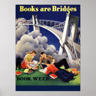 Póster poster de la Semana del Libro Infantil de 1946