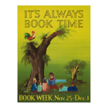 poster de la Semana del Libro Infantil de 1956