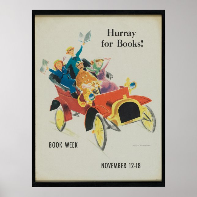 Póster poster de la Semana del Libro Infantil de 1961 (Frente)