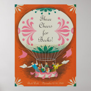 Póster poster de la Semana del Libro Infantil de 1963