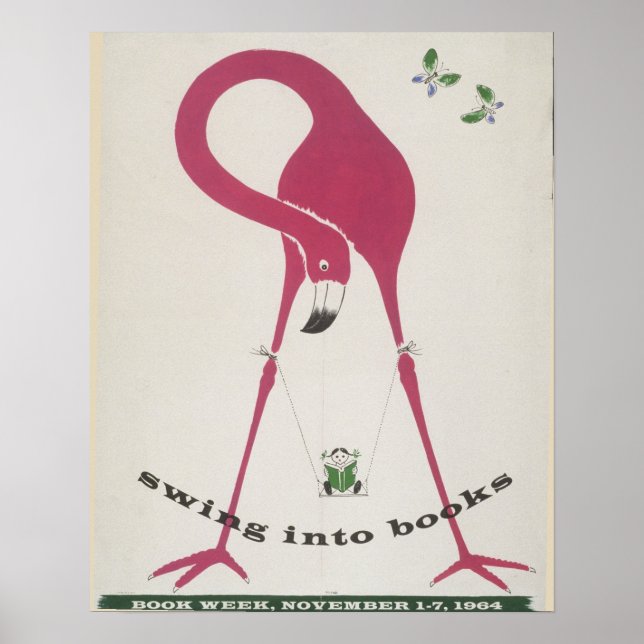 Póster poster de la Semana del Libro Infantil de 1964 (Frente)