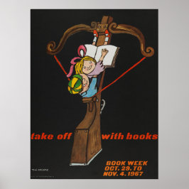 Póster poster de la Semana del Libro Infantil de 1967