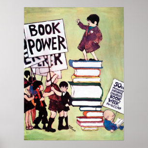 Póster poster de la Semana del Libro Infantil de 1969