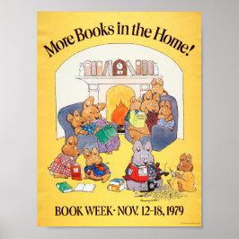 Póster poster de la Semana del Libro Infantil de 1979