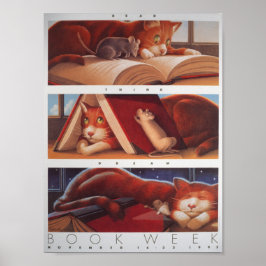 Póster poster de la Semana del Libro Infantil de 1992