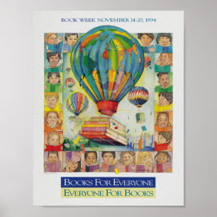 Póster poster de la Semana del Libro Infantil de 1994