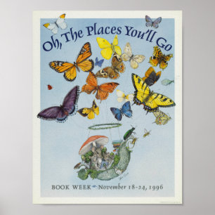Póster poster de la Semana del Libro Infantil de 1996