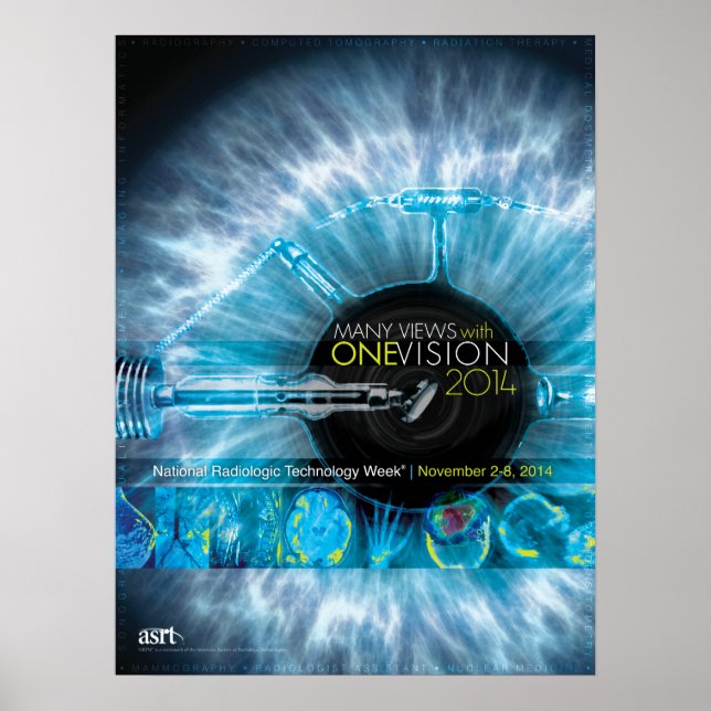 Póster Poster de la Semana Nacional de Tecnología Radioló (Frente)