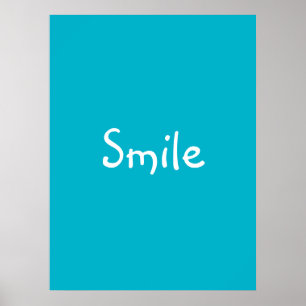 Póster Poster de la "sonrisa"