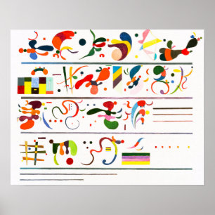 Póster Poster de la sucesión de Kandinsky