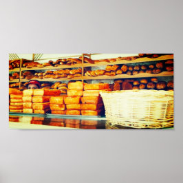 Póster Poster de la Tienda de Pan
