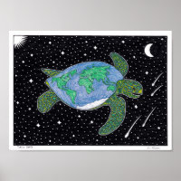 Poster de la Tierra de la Tortuga