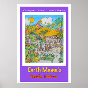 Póster Poster de la tierra de mamá