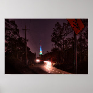 Póster Poster de la Torre de Montaña Negra