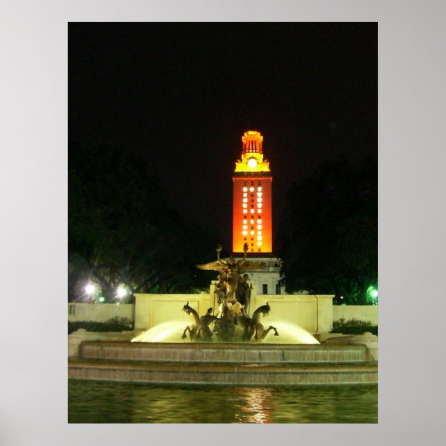 Póster poster de la Torre de Texas 2009 (Frente)