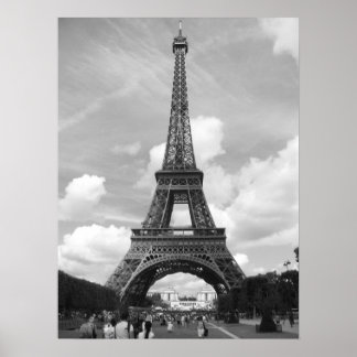 Póster Poster de la Torre Eiffel