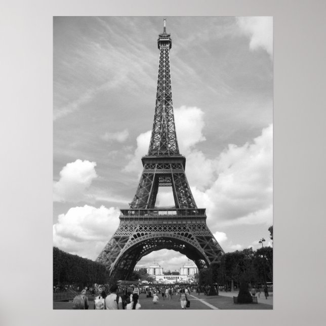 Póster Poster de la Torre Eiffel (Frente)