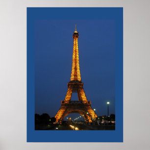 Póster Poster de la Torre Eiffel