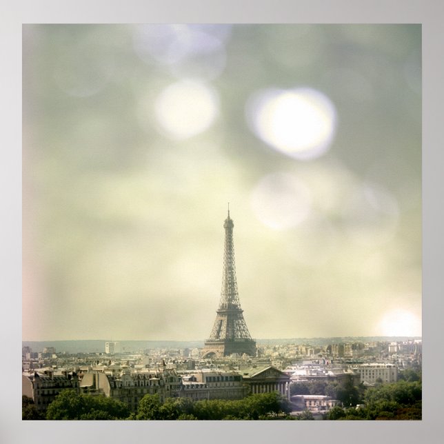Póster Poster de la Torre Eiffel (Frente)