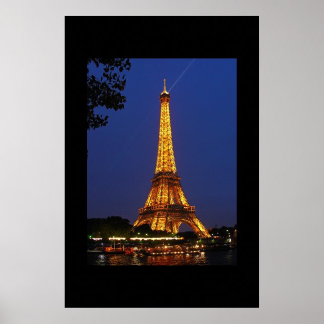 Póster Poster de la Torre Eiffel (Frente)