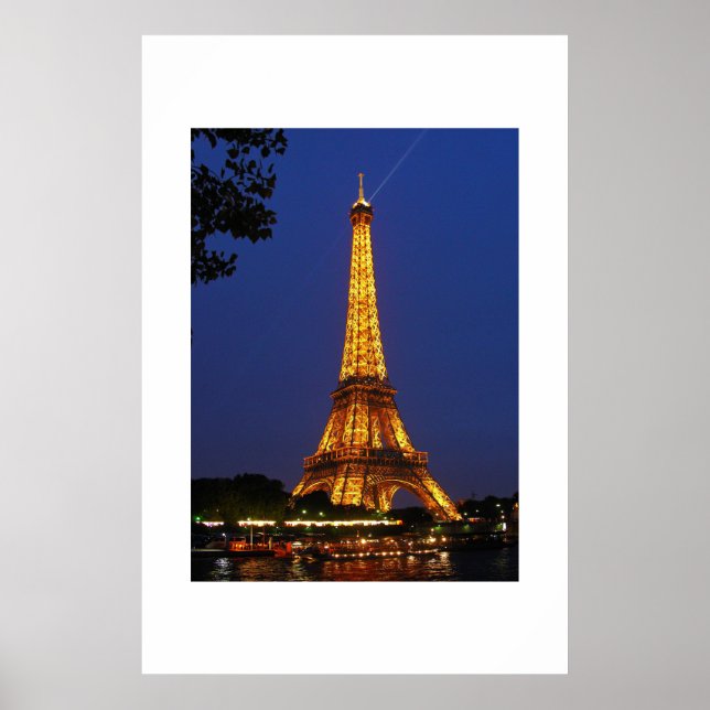 Póster Poster de la Torre Eiffel (Frente)