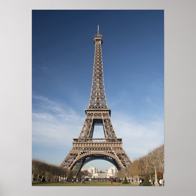 Póster Poster de la Torre Eiffel (Frente)