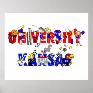 Póster Poster de la Universidad de Kansas